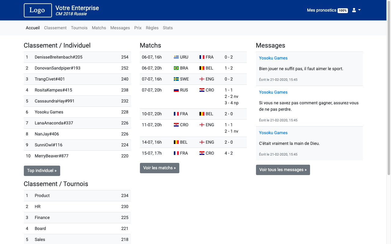 Coupe du Monde 2018 - Coupe du Monde 2022