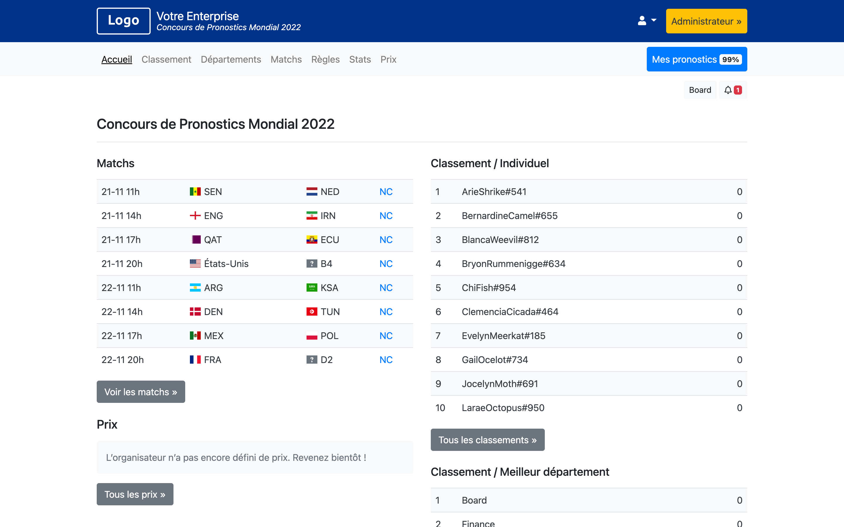 Coupe du Monde 2022 - EURO 2024