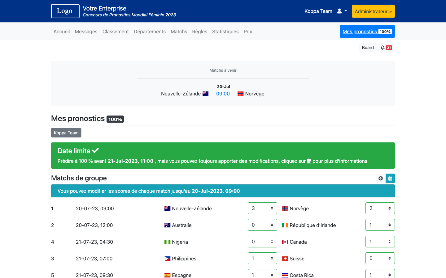 Coupe du Monde Féminine 2023 - Coupe du Monde 2026