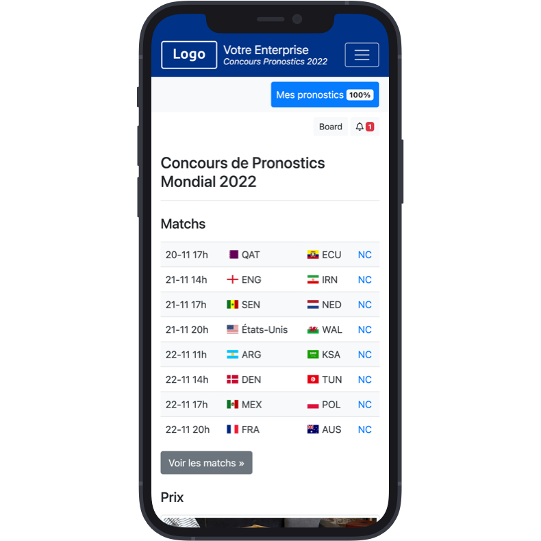 Installer en tant qu'application - Coupe du Monde 2026