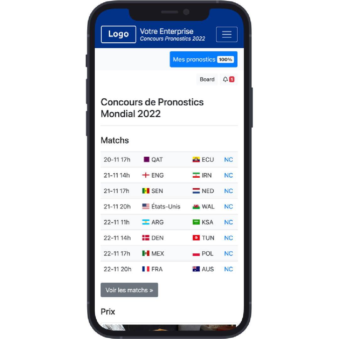 Installer en tant qu'application - Coupe du Monde 2026