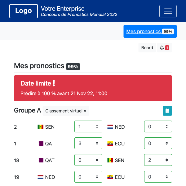 Format de Fantasy - Coupe du Monde 2026