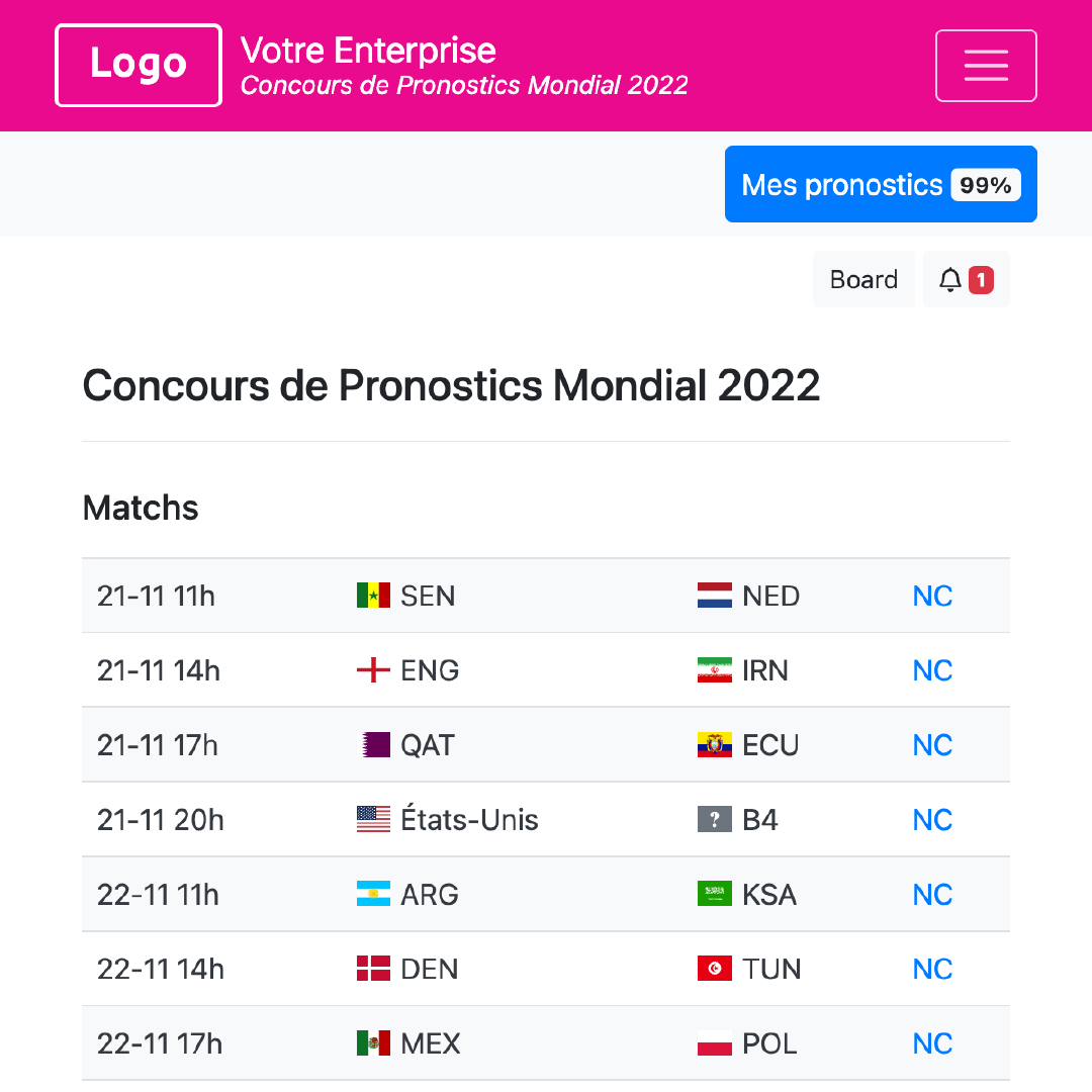 Votre identité - Coupe du Monde 2026