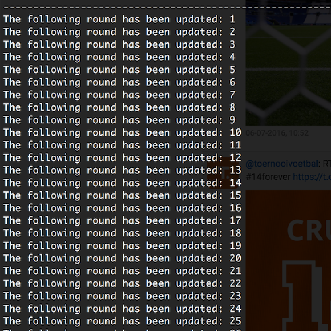 Mises à jour automatiques - Coupe du Monde 2026