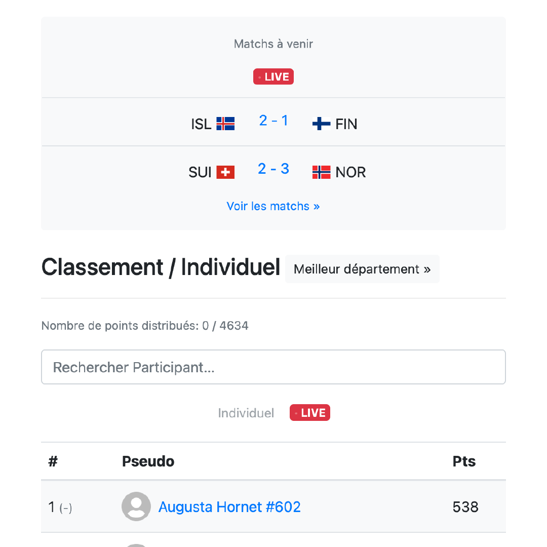 Mises à jour en direct - Coupe du Monde 2026